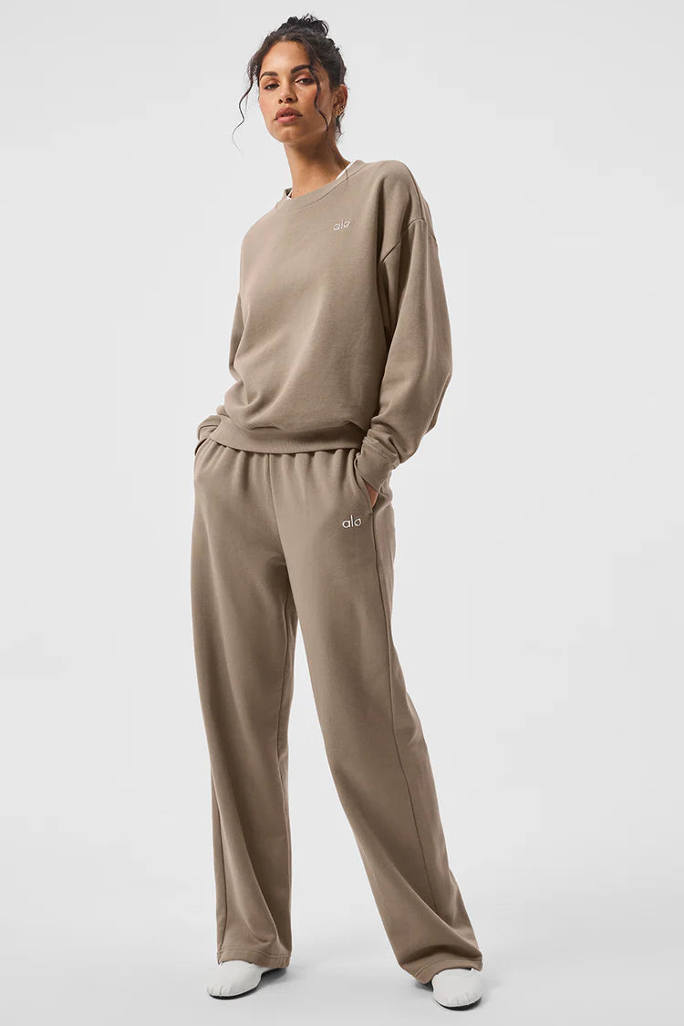 SET ACCOLADE CREW NECK PULLOVER & SWEATPANTS