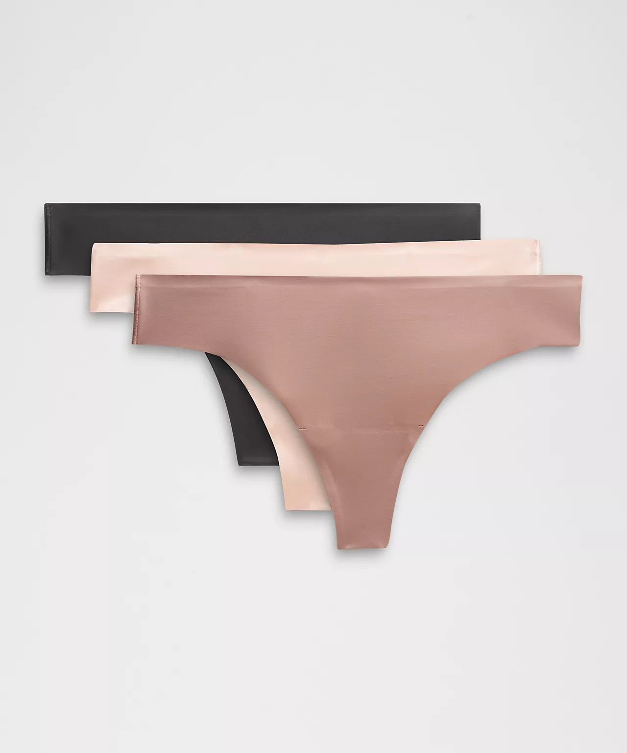 INVISIWEAR MID RISE THONG