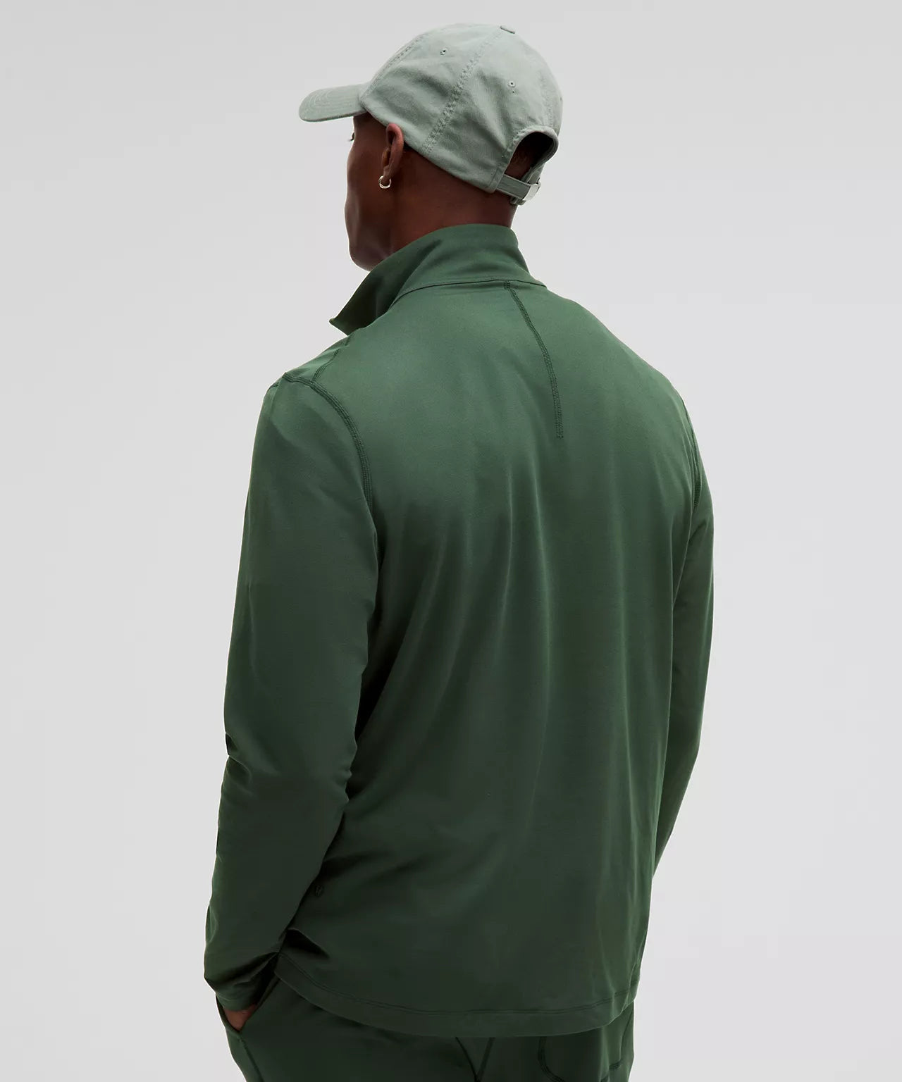SOFT JERSEY HALF ZIP