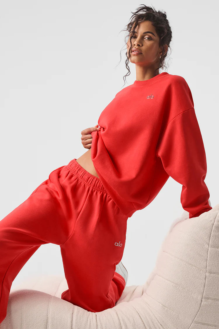 SET ACCOLADE CREW NECK PULLOVER & SWEATPANTS