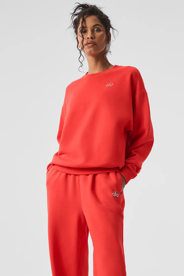 SET ACCOLADE CREW NECK PULLOVER & SWEATPANTS