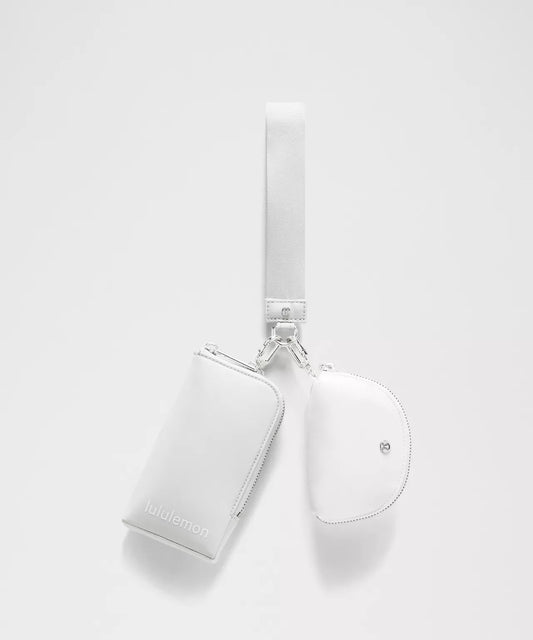 DUAL POUCH WRISTLET/WALLET