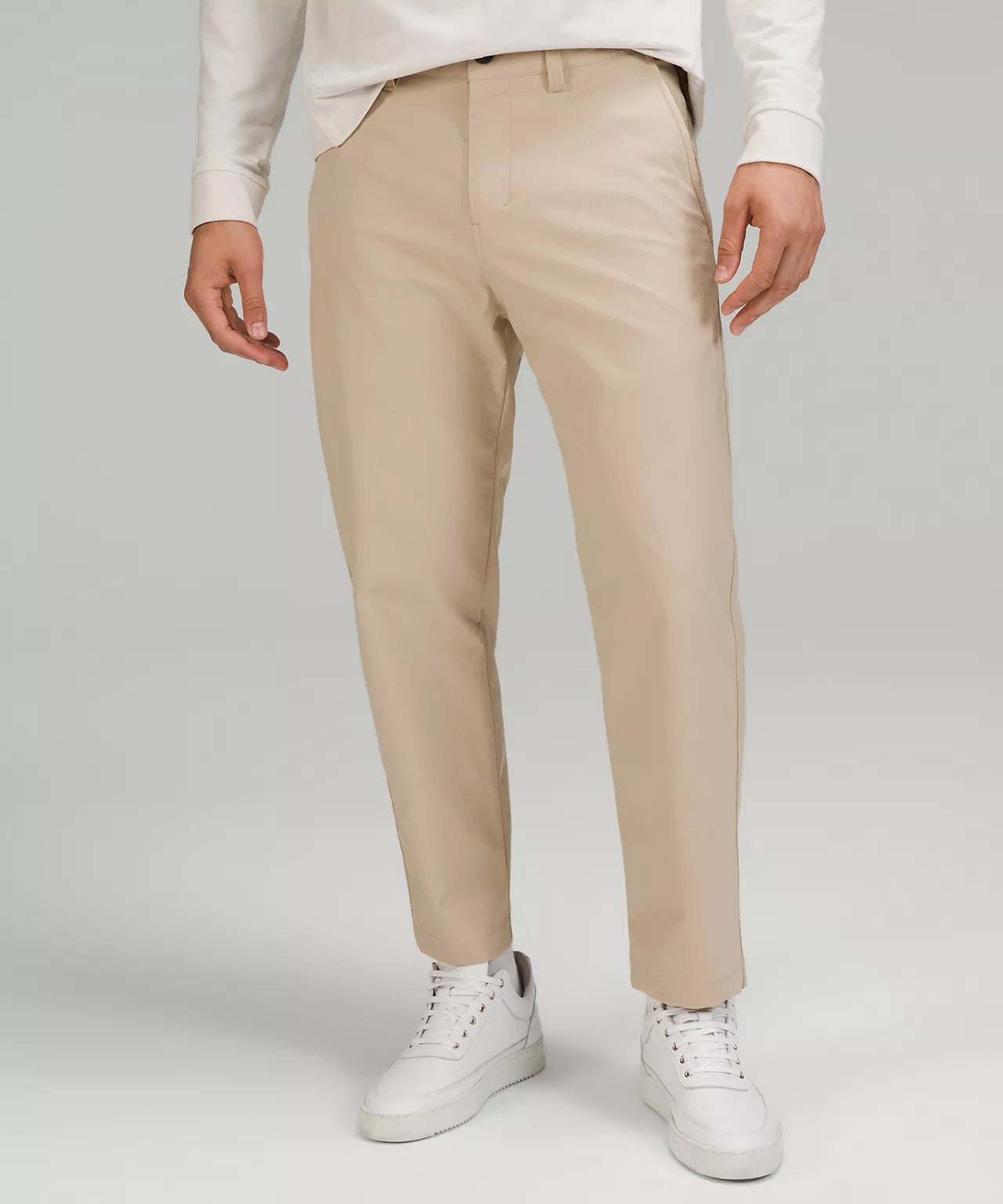 RELAXED-TAPERED SMOOTH TWILL TROUSER