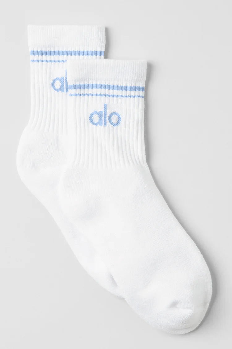 UNISEX HALF CREW THROWBACK SOCKS