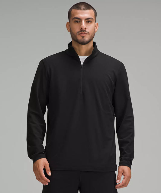 SOFT JERSEY HALF ZIP