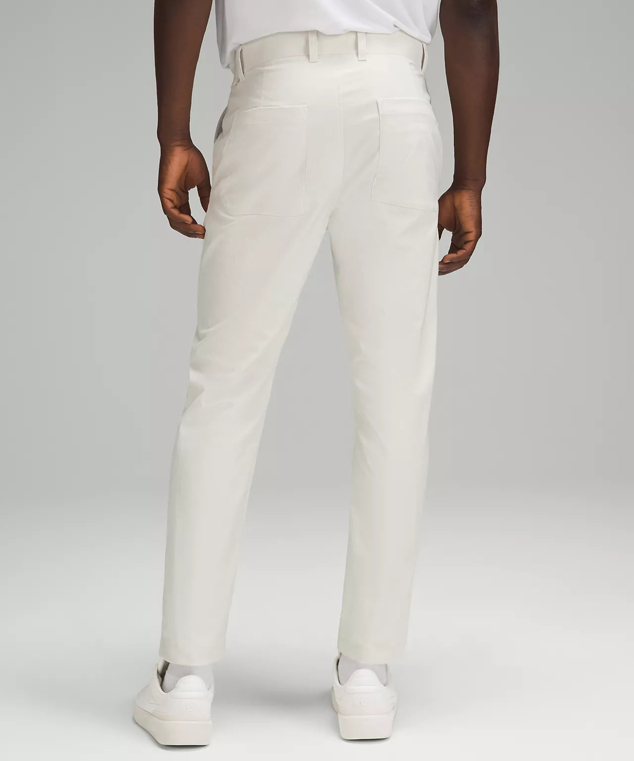 SLIM-TAPERED TWILL TROUSER