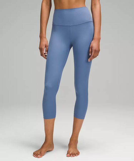 LULULEMON ALIGN™ HIGH-RISE RIBBED CROP 23"